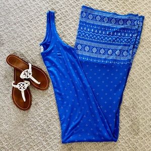 LIKE NEW! Blue maxi dress